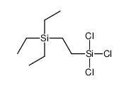 trichloro(2-triethylsilylethyl)silane结构式