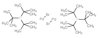 Bromo(tri-tert-butylphosphine)palladium(I) dimer Structure