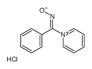 (NE)-N-[phenyl(pyridin-1-ium-1-yl)methylidene]hydroxylamine,chloride结构式