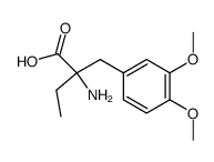 Di-O-Methyl α-Ethyl DL-DOPA structure