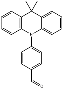 4-(9,9-Dimethyl-9H-acridin-10-yl)-benzaldehyde Structure