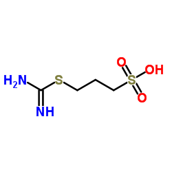 3-硫-异硫脲丙基磺酸结构式
