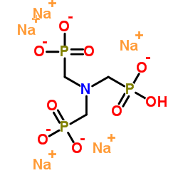 氨基三甲叉膦酸五钠盐结构式