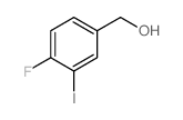 (4-氟-3-碘苯基)甲醇结构式
