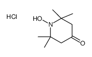 1-羟基-2,2,6,6-四甲基-4-哌啶酮 盐酸盐结构式