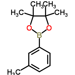 3-甲基苯硼酸频呐醇酯结构式
