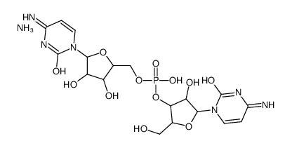 胞嘧啶-(3'5')-胞苷结构式