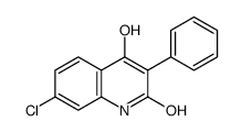 7-氯-4-羟基-3-苯基-2(1H)-喹啉酮结构式