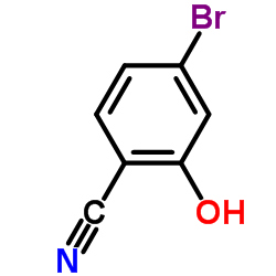 4-溴-2-羟基苯甲腈结构式