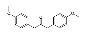 1,3-bis(4-methoxyphenyl)propan-2-one结构式