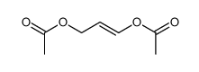 (E)-1,3-diacetoxypropene Structure