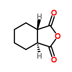 (-)-反-1,2-环己烷二羧酸酐结构式