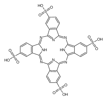 29h,29h,31h-phthalocyanine-c,c,c,c-tetrasulfonic acid picture