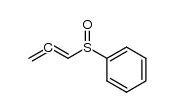(propa-1,2-diene-1-sulfinyl)benzene结构式