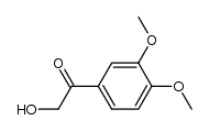 β-oxo-β-(3,4-dimethoxyphenyl)-ethanol Structure