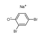 sodium 2,4-dibromophenolate结构式