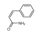 (Z)-3-phenylacrylamide Structure
