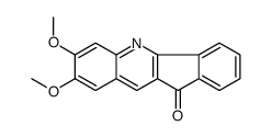 7,8-dimethoxyindeno[1,2-b]quinolin-11-one Structure