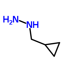 (Cyclopropylmethyl)hydrazine Structure