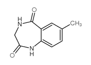 7-甲基-3,4-二氢-1H-苯并[e][1,4]二氮杂卓-2,5-二酮结构式