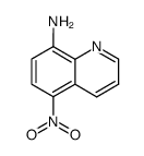8-amino-5-nitroquinoline Structure