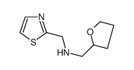(Tetrahydro-furan-2-ylmethyl)-thiazol-2-ylmethyl-amine Structure