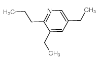 3,5-二乙基-2-正丙基吡啶结构式
