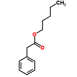 苯乙酸戊酯结构式