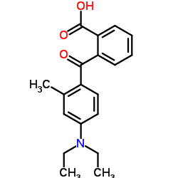 2-(4-(二乙基氨基)-2-甲基苯甲酰)苯甲酸结构式