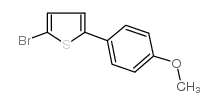 2-溴-5-(4-甲氧基苯基)噻吩结构式