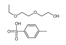 2-(2-ethoxyethoxy)ethanol,4-methylbenzenesulfonic acid结构式