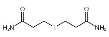 3-[(3-氨基-3-氧代丙基)硫代]丙酰胺结构式
