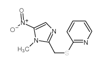 吡硝唑结构式