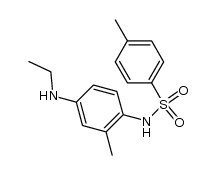 4-(N-p-toluenesulfonyl)amino-3-methyl-N-ethylaniline Structure