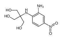 2-[(2-amino-4-nitrophenyl)amino]-2-(hydroxymethyl)propane-1,3-diol Structure