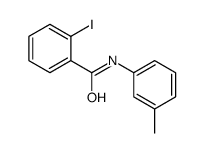 2-iodo-N-(3-methylphenyl)benzamide结构式