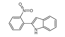 2-(2-nitrophenyl)-1H-indole结构式