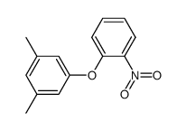 1,3-dimethyl-5-(2-nitrophenoxy)benzene Structure