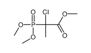 methyl 2-chloro-2-dimethoxyphosphorylpropanoate Structure