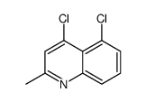 4,5-Dichloro-2-methylquinoline结构式