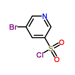 5-Bromo-3-pyridinesulfonyl chloride structure