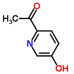2-乙酰基-5-羟基吡啶结构式