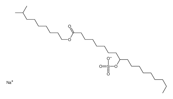 sodium 1-(8-methylnonyl) 9-(sulphooxy)octadecanoate picture