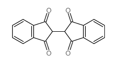 [2,2'-Bi-1H-indene]-1,1',3,3'(2H,2'H)-tetrone Structure