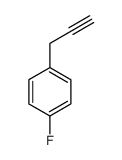 1-Fluoro-4-prop-2-ynyl-benzene结构式