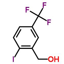 [2-Iodo-5-(trifluoromethyl)phenyl]methanol Structure