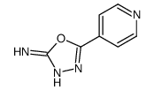 5-(PYRIDIN-4-YL)-1,3,4-OXADIAZOL-2-AMINE Structure