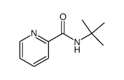 pyridine-2-carboxylic acid N-tert-butylamide结构式