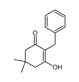 2-benzyl-3-hydroxy-5,5-dimethyl-cyclohex-2-enone结构式