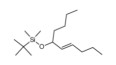 trans-6-decen-5-yl tert-butyldimethylsilyl ether Structure